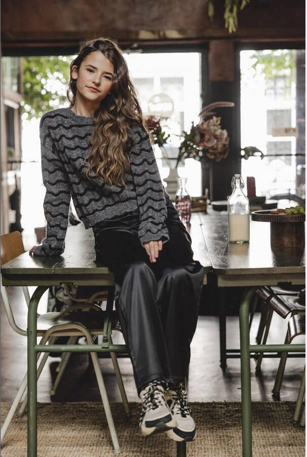 LOOXS 10sixteen Meisjes Truien & Vesten 2433-5372 Zwart - Foto 3