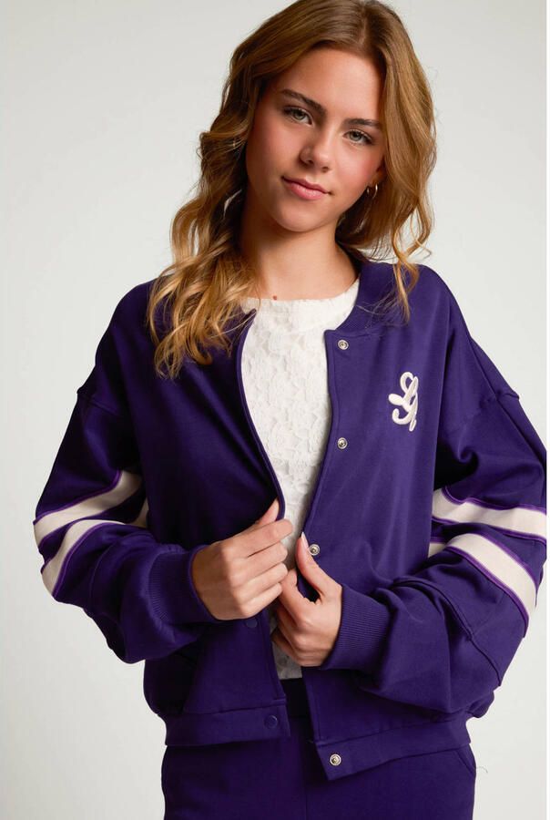 LOOXS 10sixteen kanten aansluitende longsleeve wit