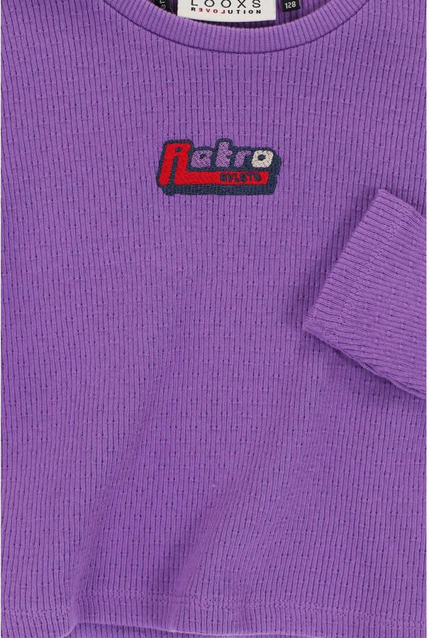 LOOXS 10sixteen Meisjes Tops & T-shirts 2501-5425 Paars - Foto 5