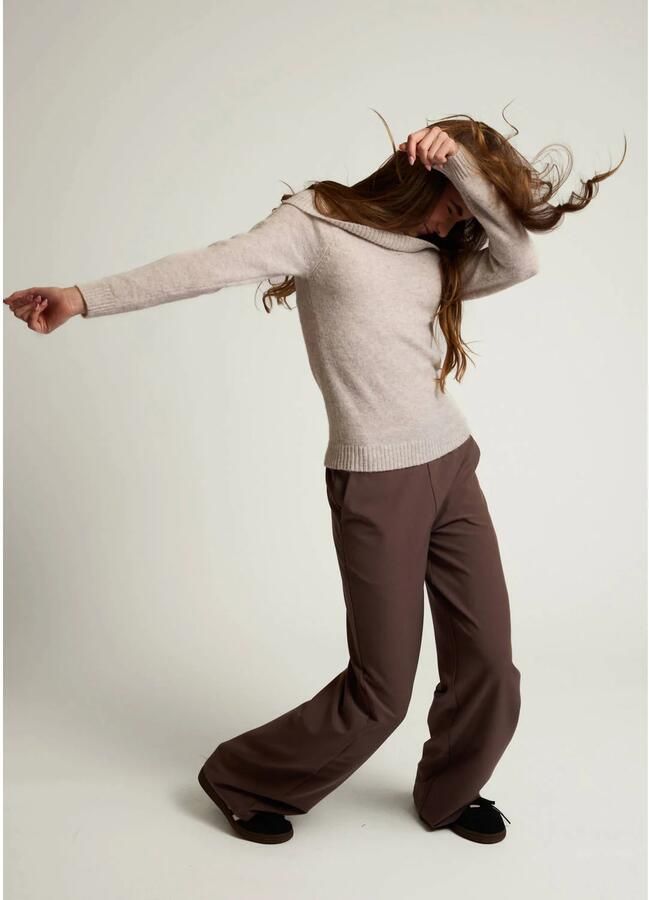 LOOXS 10sixteen loose fit pantalon taupe - Foto 2