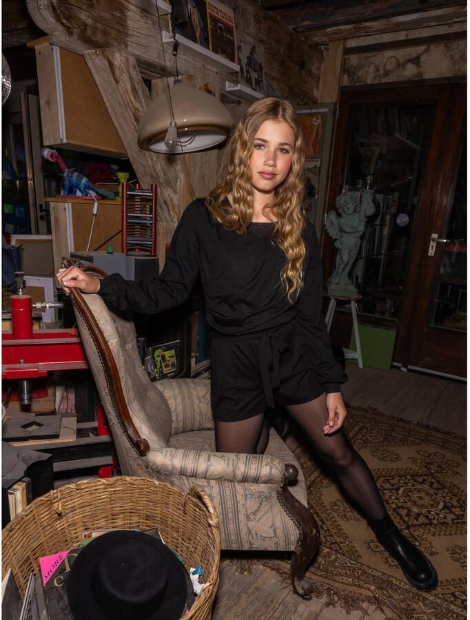 LOOXS 10sixteen playsuit zwart - Foto 2