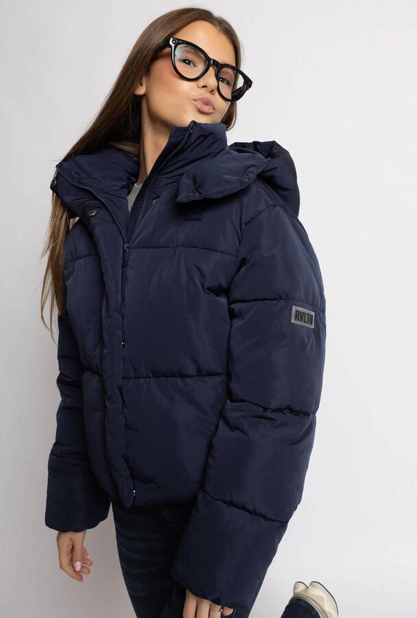 LOOXS 10sixteen quilted winterjas donkerblauw - Foto 2