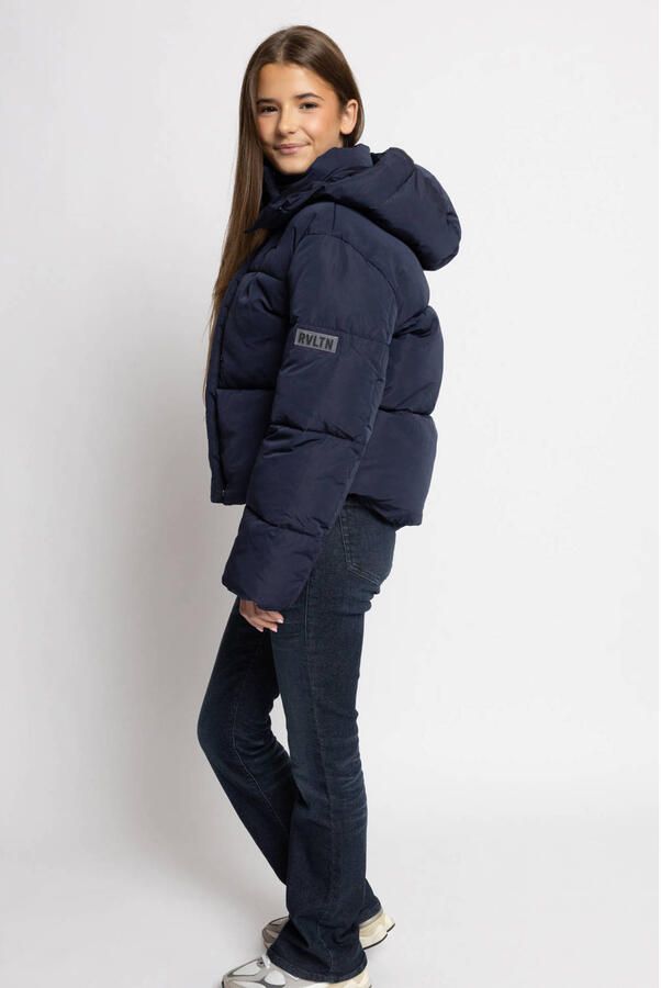 LOOXS 10sixteen quilted winterjas donkerblauw - Foto 3