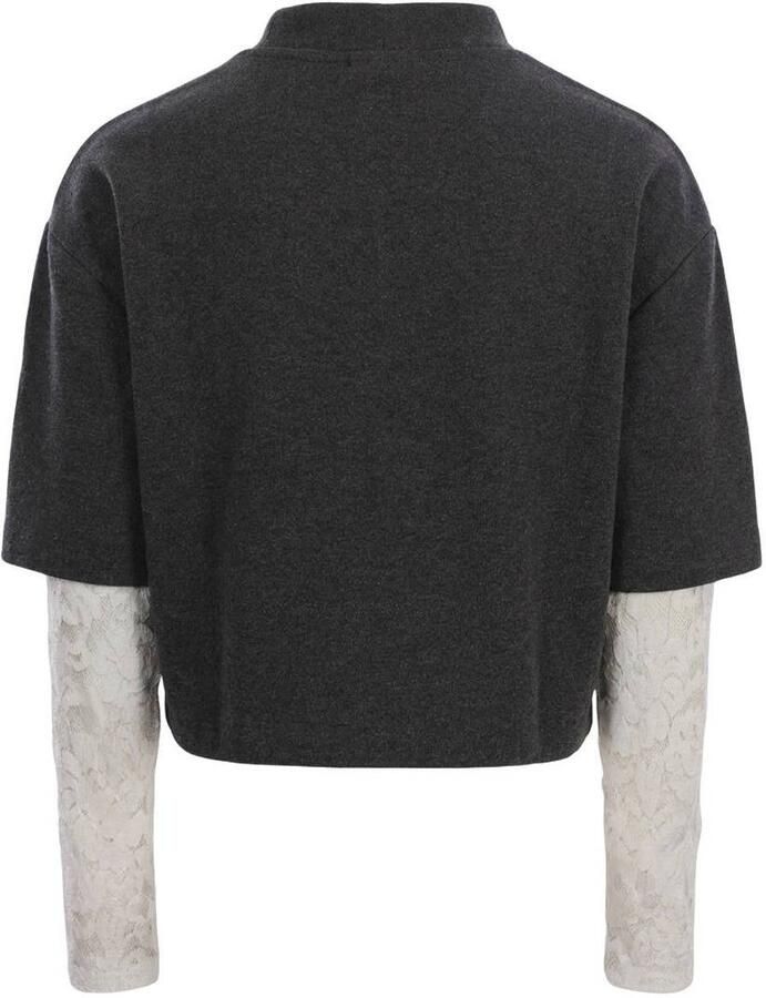 LOOXS 10sixteen rechtvallende longsleeve grijs - Foto 2