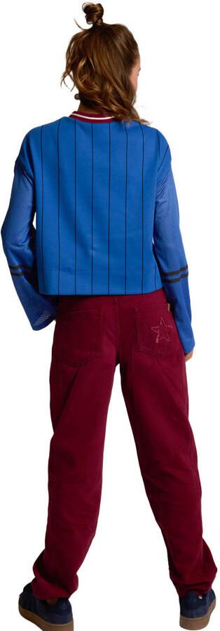 LOOXS 10sixteen rechtvallende longsleeve met print blauw - Foto 3