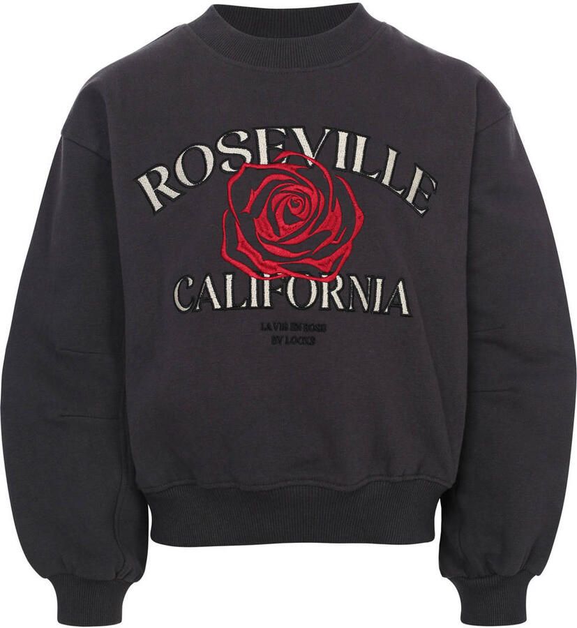 LOOXS 10sixteen Meisjes Truien & Vesten 2532-5318 Donkergrijs - Foto 3