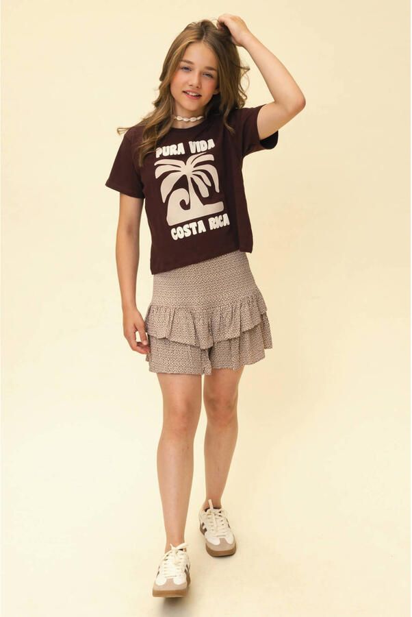 LOOXS 10sixteen T-shirt donkerbruin