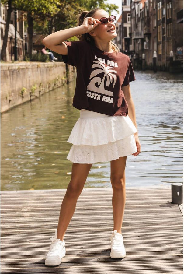 LOOXS 10sixteen T-shirt donkerbruin - Foto 2