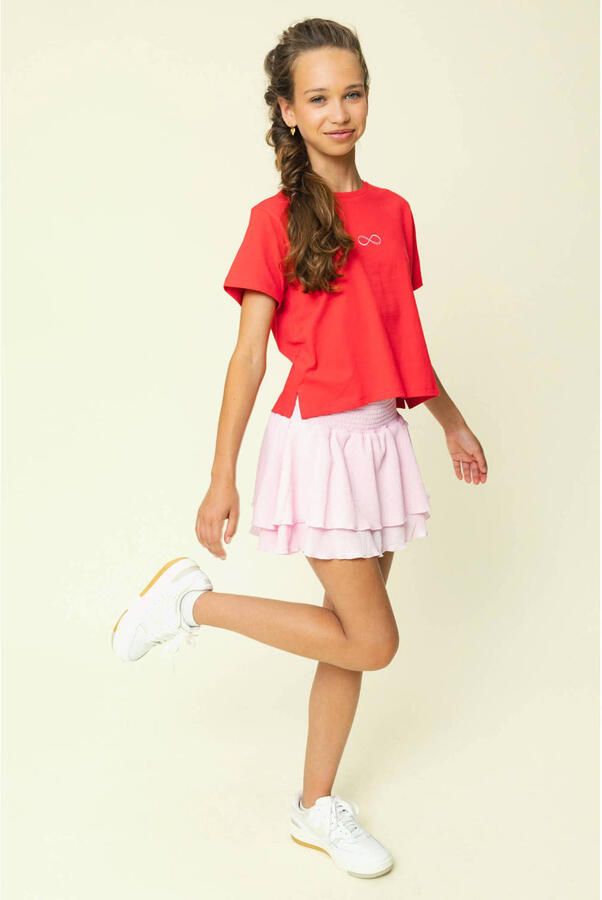 LOOXS 10sixteen T-shirt met backprint rood