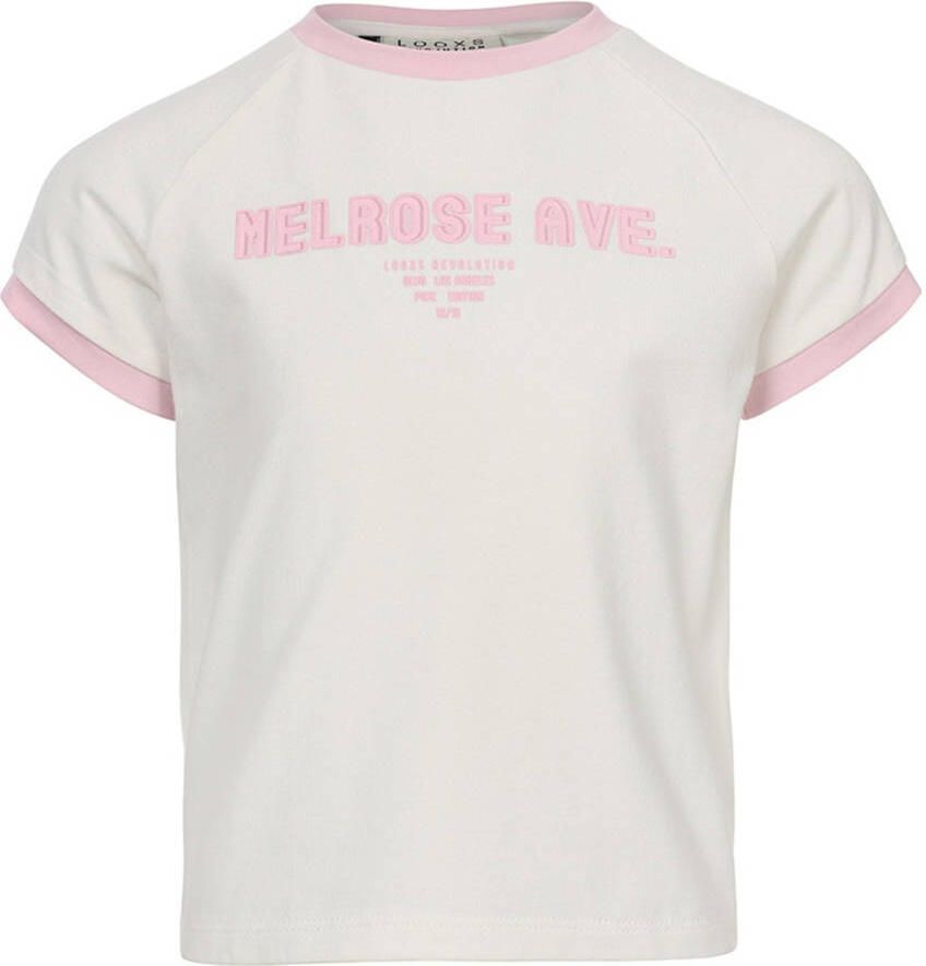 LOOXS 10sixteen Meisjes Tops & T-shirts 2512-5401 Wit - Foto 3
