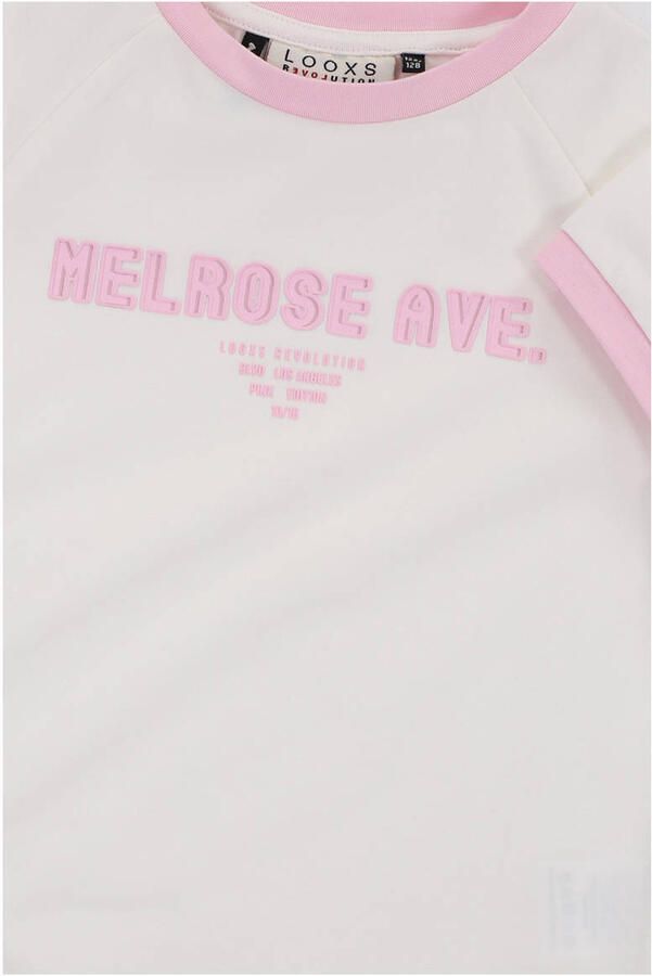 LOOXS 10sixteen Meisjes Tops & T-shirts 2512-5401 Wit - Foto 2