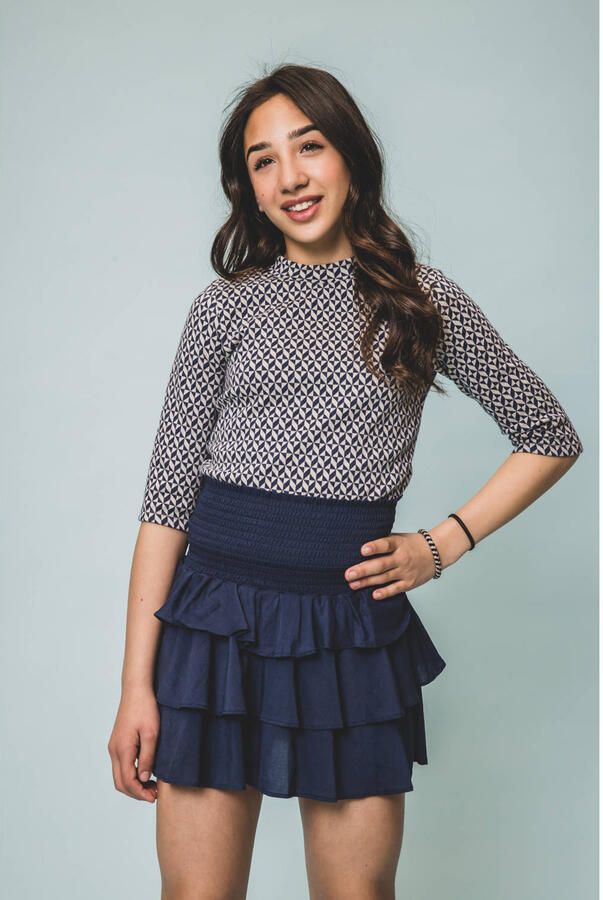 LOOXS 10sixteen Meisjes Tops & T-shirts 2501-5413 Blauw - Foto 4