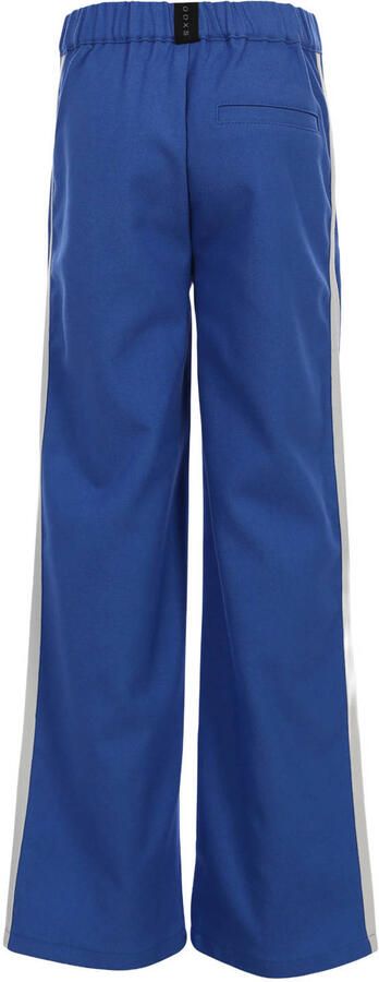 LOOXS 10sixteen wide leg gestreepte pantalon blauw - Foto 3