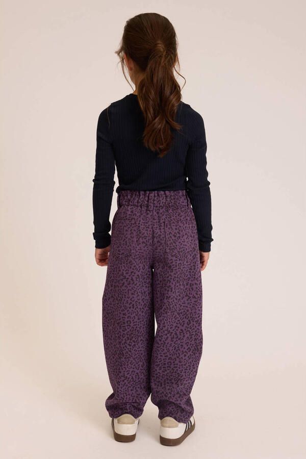LOOXS little aansluitende longsleeve donkerblauw - Foto 2