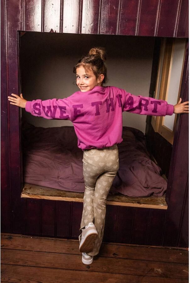 LOOXS LITTLE Meisjes Truien & Vesten 2632-7326 Fuchsia - Foto 2