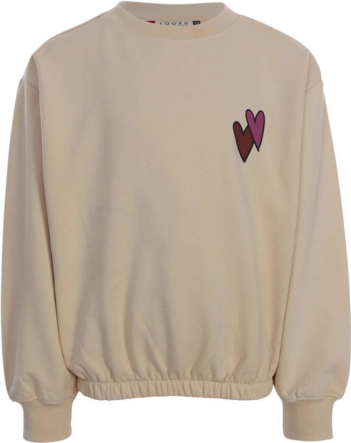LOOXS LITTLE Meisjes Truien & Vesten 2632-7362 Beige