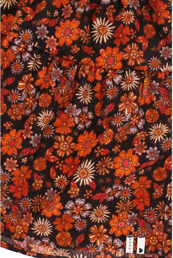 LOOXS little corduroy; mini rok oranje All over print 134 - Foto 7