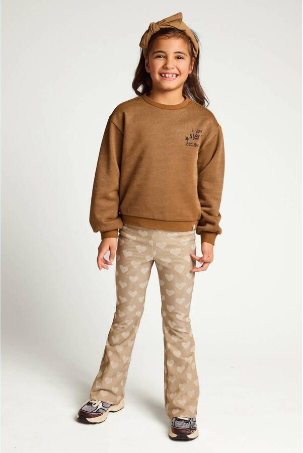 LOOXS LITTLE Meisjes Broeken 2632-7647 Taupe