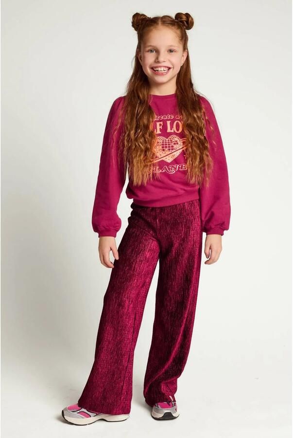 LOOXS LITTLE Meisjes Truien & Vesten 2633-7355 Bordeaux
