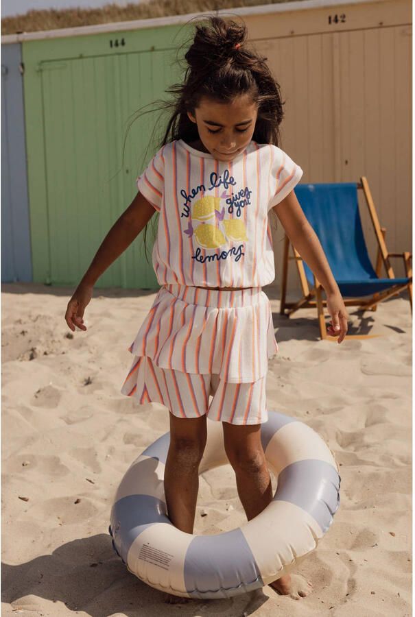 LOOXS LITTLE Meisjes Tops & T-shirts 2613-7456 Creme - Foto 6