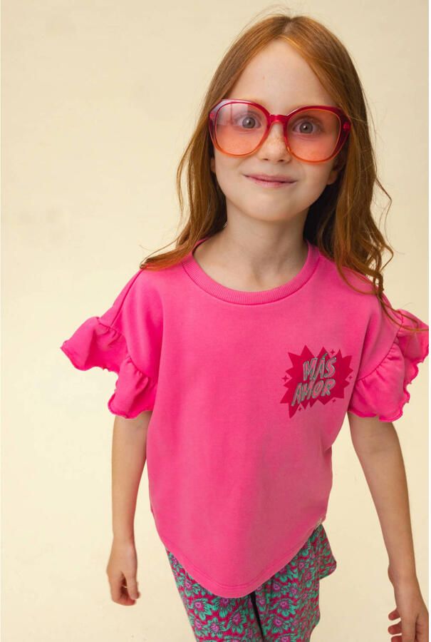 LOOXS LITTLE Meisjes Tops & T-shirts 2612-7332 Roze - Foto 4
