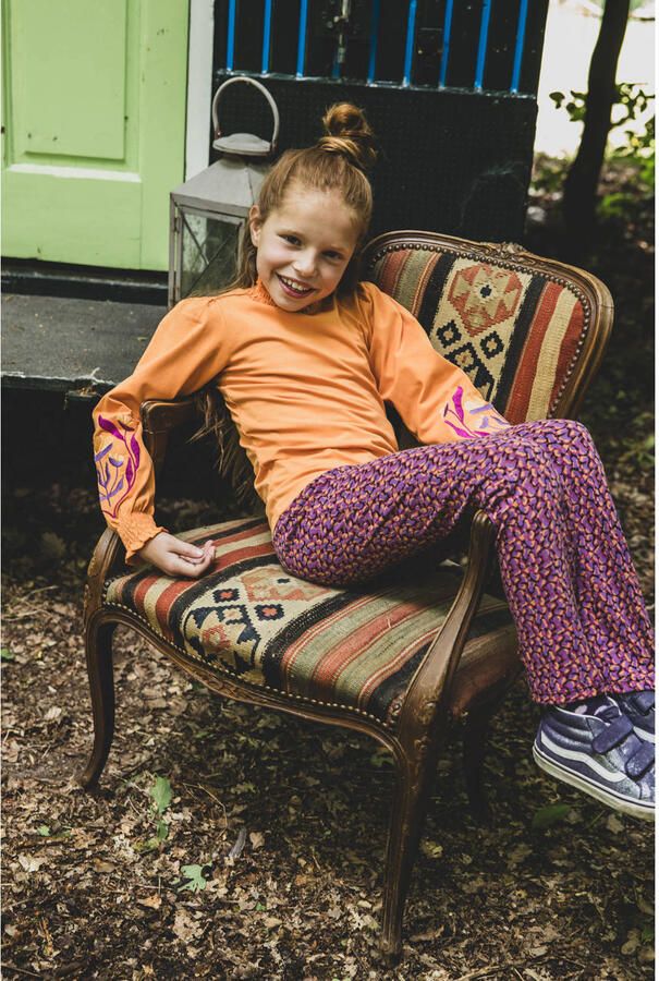 LOOXS Little Meisjes Tops & T-shirts 2531-7413 Oranje - Foto 4