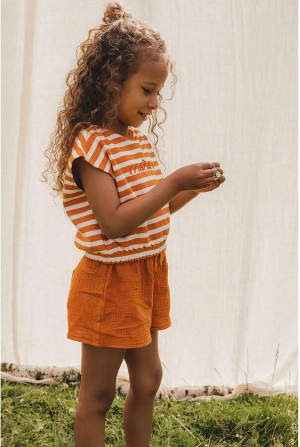 LOOXS little loose casual short oranje - Foto 3