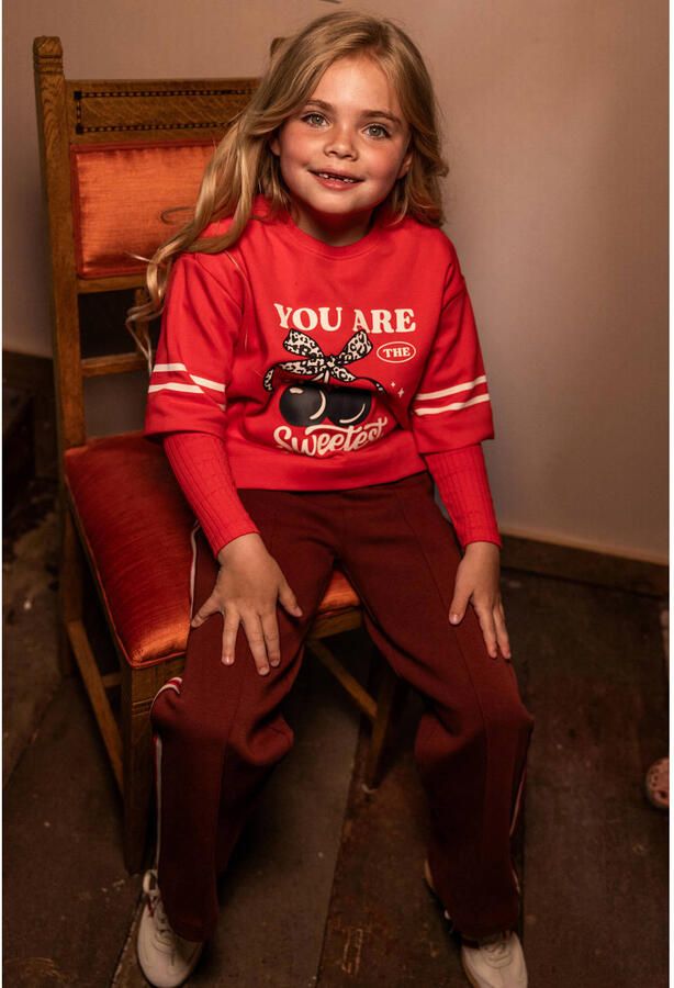 LOOXS LITTLE Meisjes Tops & T-shirts 2632-7480 Rood - Foto 2