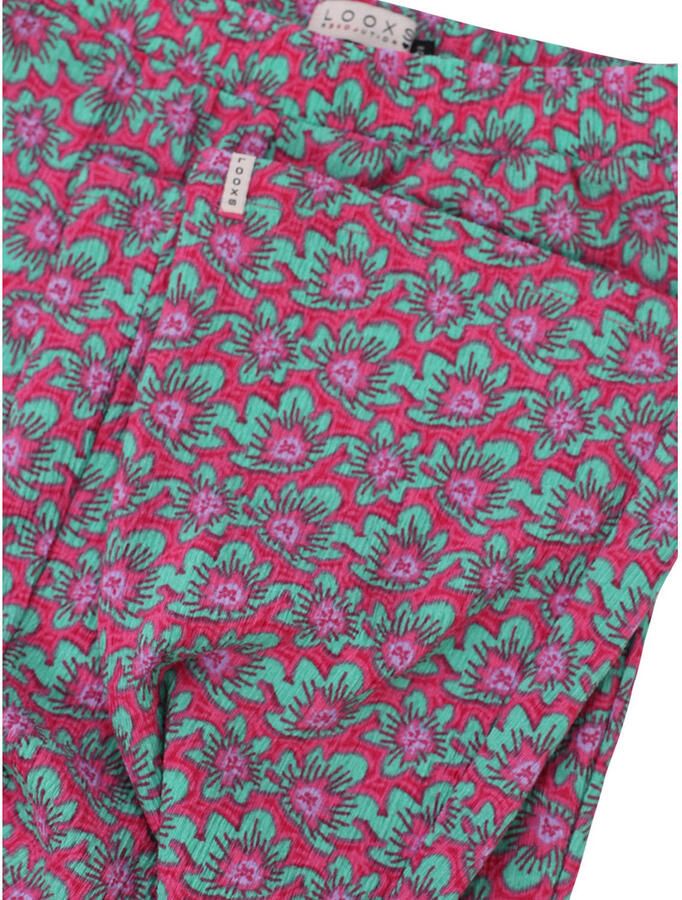 LOOXS little regular waist flared broek paars - Foto 5