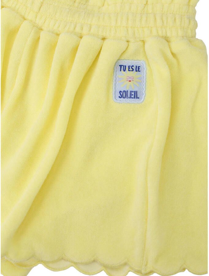 LOOXS little regular waist sweatshort geel - Foto 5