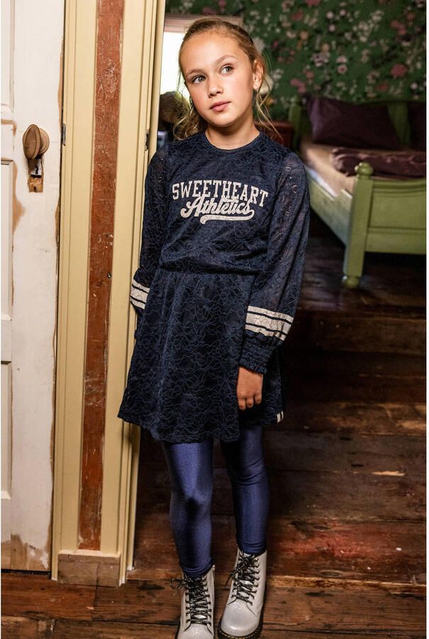 LOOXS little skinny legging donkerblauw - Foto 3