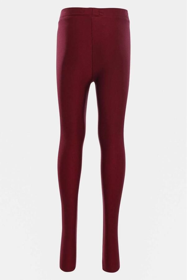 LOOXS little skinny legging donkerrood Meisjes Coated Effen - Foto 3