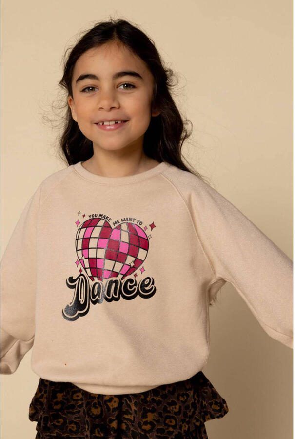 LOOXS Little Meisjes Truien & Vesten 2533-7383 Beige - Foto 4