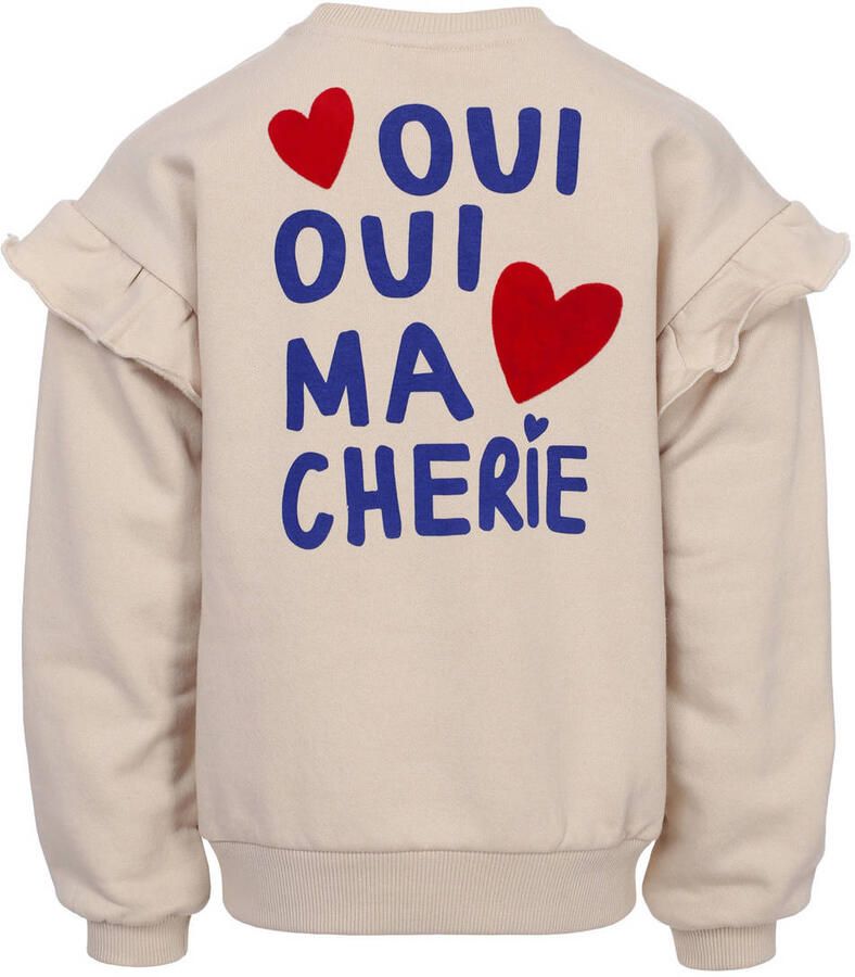 LOOXS Little Meisjes Truien & Vesten 2532-7307 Creme - Foto 4