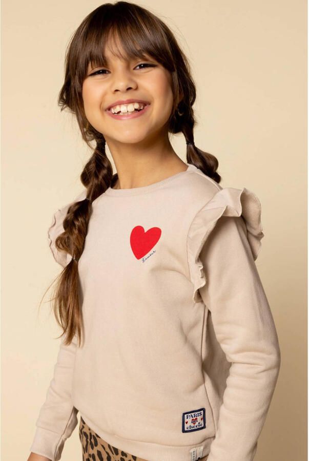 LOOXS Little Meisjes Truien & Vesten 2532-7307 Creme - Foto 5