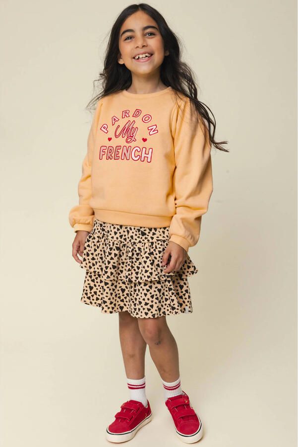 LOOXS little sweater oranje