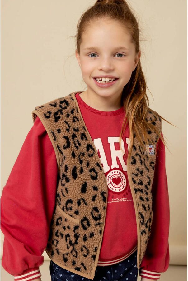 LOOXS Little Meisjes Truien & Vesten 2532-7337 Rood - Foto 4