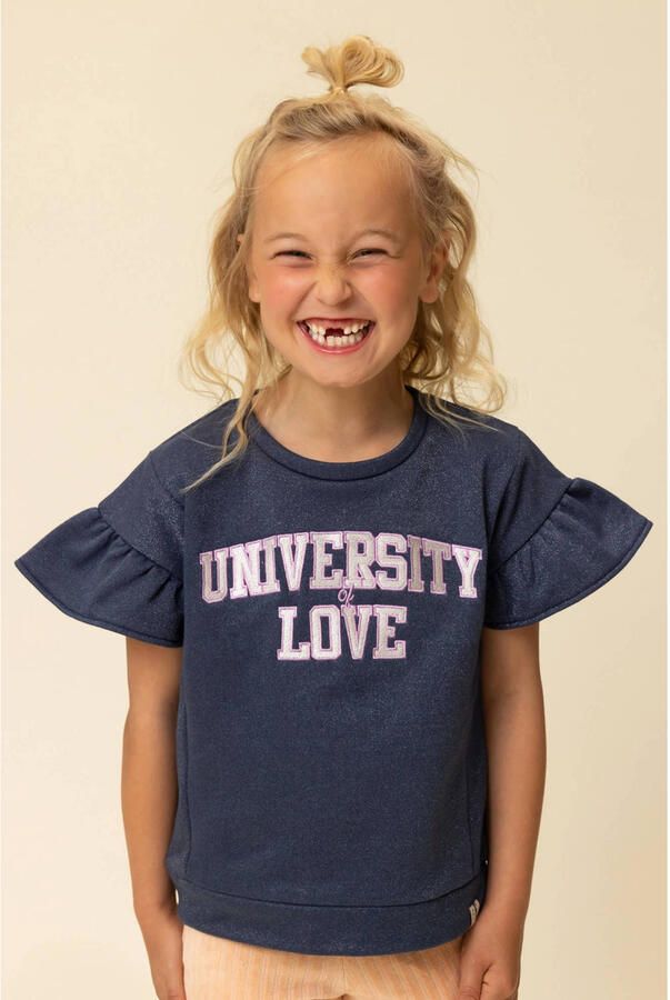 LOOXS LITTLE Meisjes Tops & T-shirts 2601-7439 Donkerblauw - Foto 5
