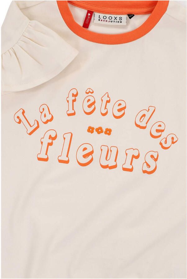 LOOXS Little Meisjes Tops & T-shirts 2511-7421 Creme - Foto 2