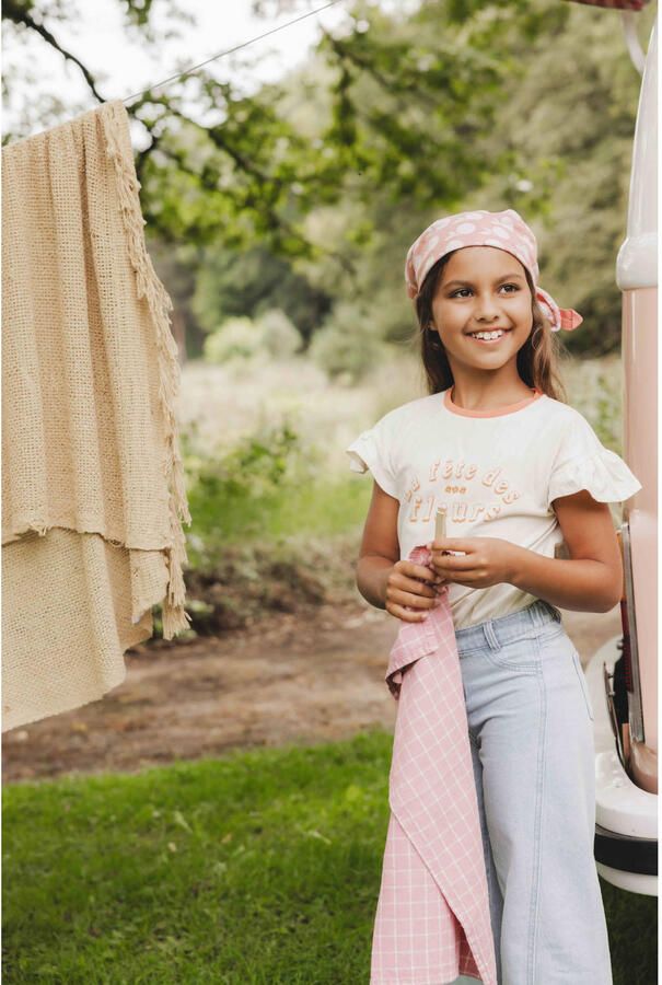 LOOXS Little Meisjes Tops & T-shirts 2511-7421 Creme