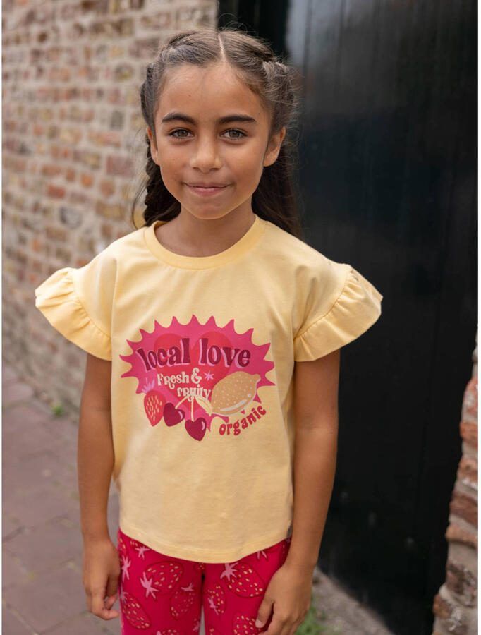 LOOXS little T-shirt geel - Foto 3