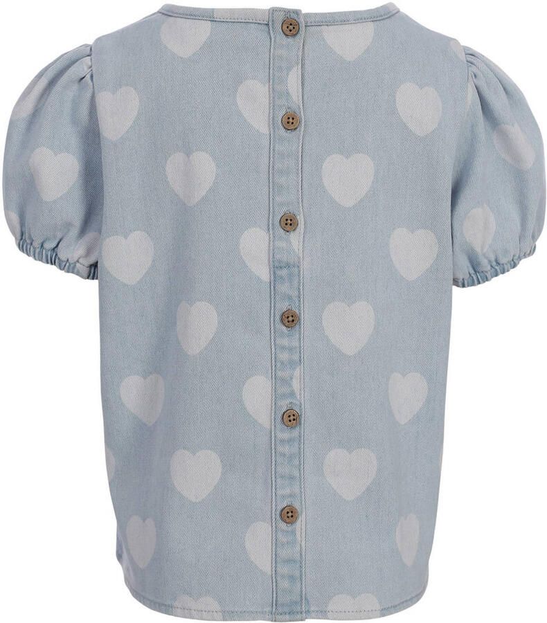 LOOXS LITTLE Meisjes Tops & T-shirts 2612-7130 Lichtblauw - Foto 5