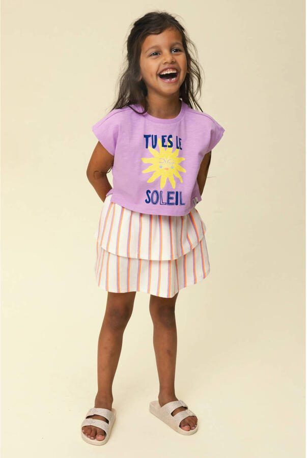 LOOXS little T-shirt paars