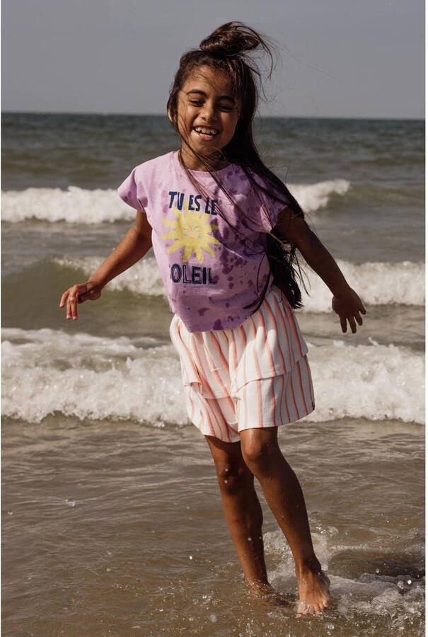 LOOXS little T-shirt paars - Foto 3