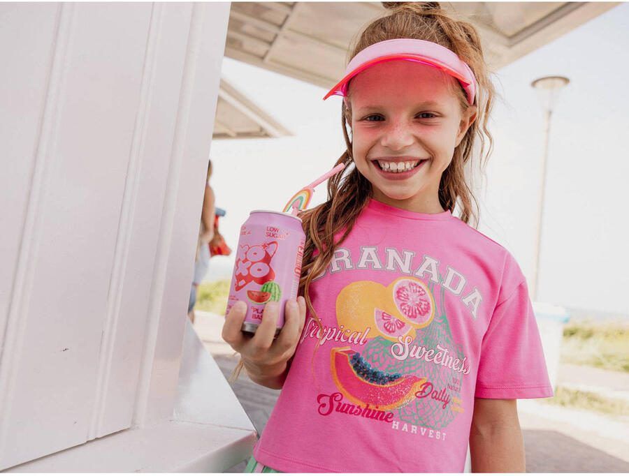 LOOXS little T-shirt roze - Foto 3