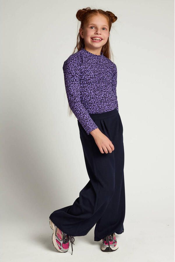 LOOXS little wide leg pantalon donkerblauw - Foto 3