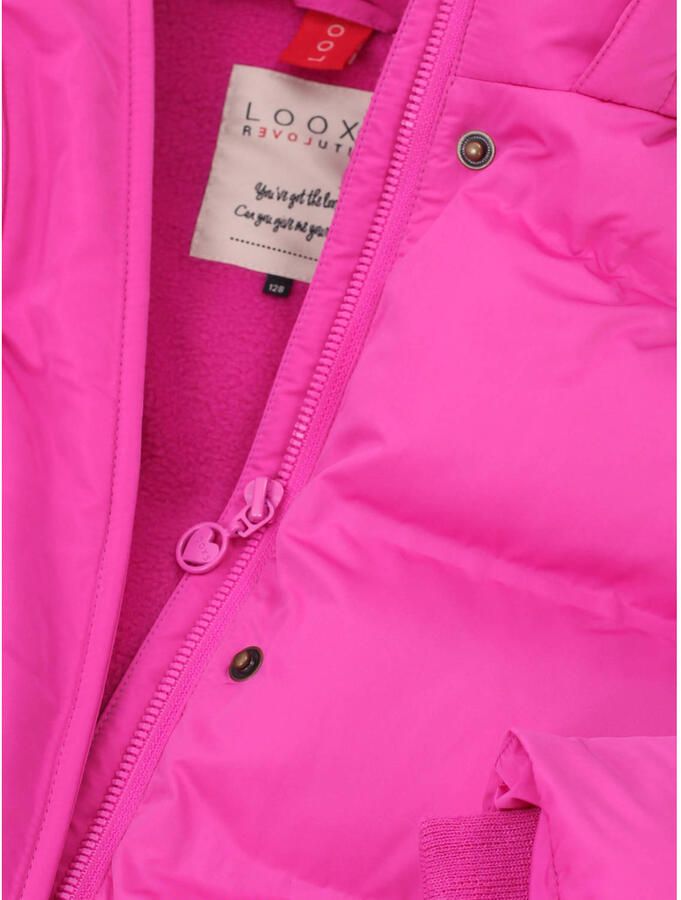 LOOXS little winterjas roze - Foto 2