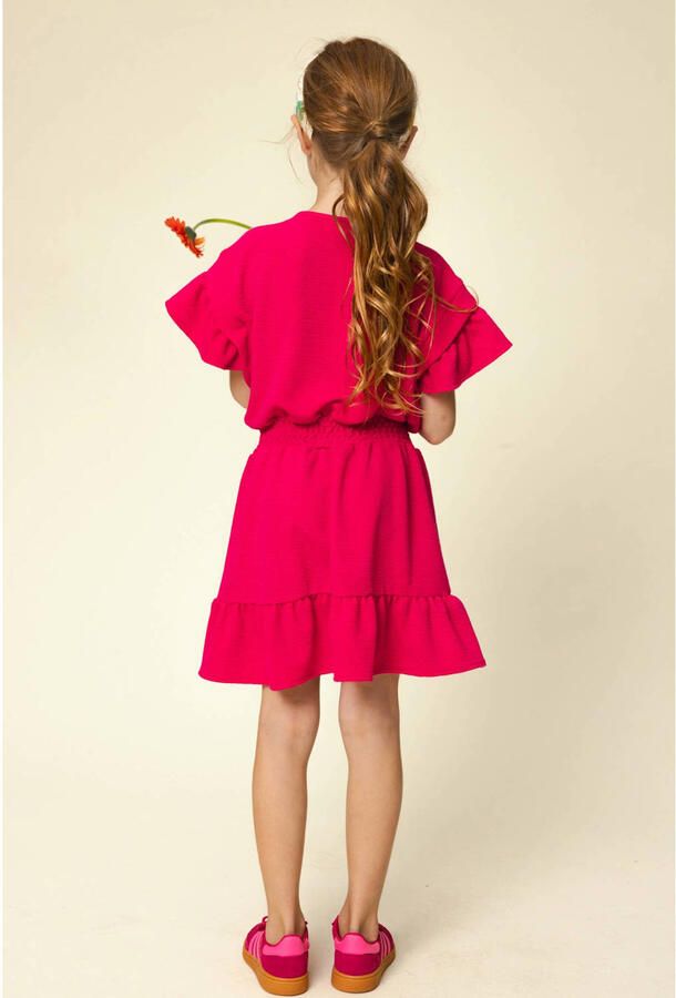 LOOXS little zomerjurk roze - Foto 3