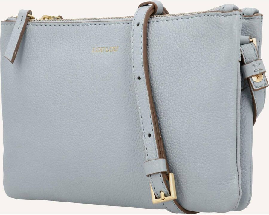 Loulou Essentiels Schoudertassen Camille Lichtblauw - Foto 2