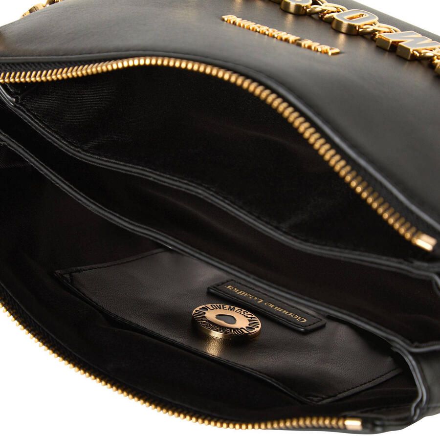 Love Moschino crossbody tas Dangling zwart
